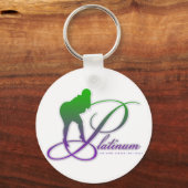 PLATINUM LOGO SCHLÜSSELANHÄNGER (Vorderseite)