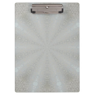 Platinum Metallic Look Silver Gray Clipboards Klemmbrett