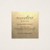 Platinum Minimalistisch Earring Juwelier Display C (Rückseite)