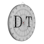 Platinum Mirror Engrave – Ultra‑Clean Luxury  Dartscheibe (Vorderseite Links)