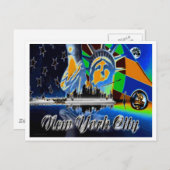 "PLATINUM NIGHTS" POSTKARTE (Vorne/Hinten)