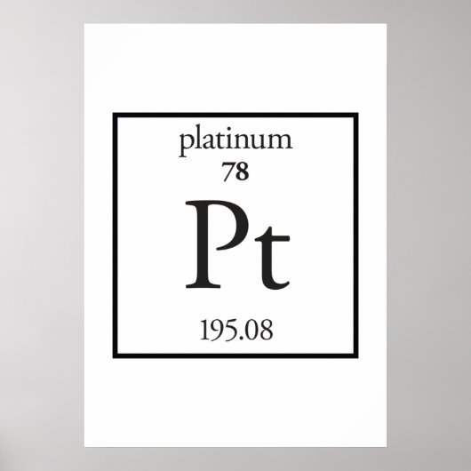 Platinum Poster (Vorne)