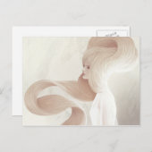 'Platinum' Postkarte (Vorne/Hinten)