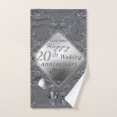 Platinum Smaragdgrün-Jubiläum Badetuch Set (Handtuch)