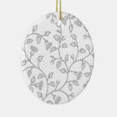 Platinum, Snow Drift, Star Dust dekoratives Design Keramik Ornament (Rechts)