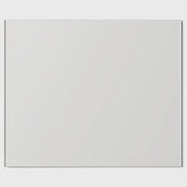 Platinum Solid Color Geschenkpapier (Flach)