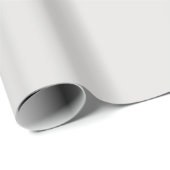 Platinum Solid Color Geschenkpapier (Rolleneckpunkt)