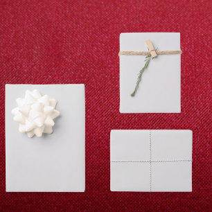 Platinum Solid Color Geschenkpapier Set