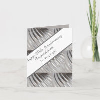 Platinum zum zwanzigsten Jahrestag der Hochzeit