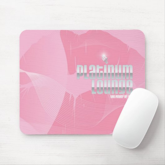 PlatinumLounge rosa Mausunterlage! Mousepad (Mit Mouse)