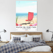 Platja del Portitxol, Costa Brava, Spanien Leinwanddruck (Insitu (Schlafzimmer))