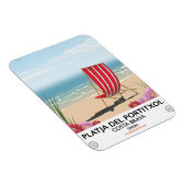 Platja del Portitxol, Costa Brava, Spanien Magnet (Rechte Seite)