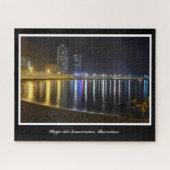 Platja del Somorrostro, Barcelona Puzzle (Horizontal)