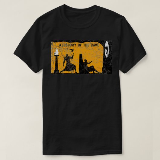 Plato Allegory of the Cave T-Shirt (Design vorne)