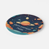 Plato cumpleaños personalizado pappteller (Schrägansicht)