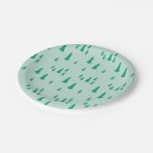 Plato de papel con diseño navideño. pappteller (Schrägansicht)