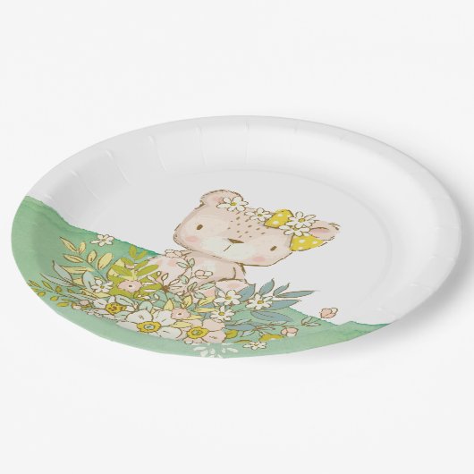 Plato de papel de la colección little bear pappteller (Schrägansicht)