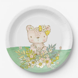 Plato de papel de la colección little bear pappteller