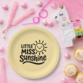 Plato de papel – Little Miss Sunshine Pappteller (Party)