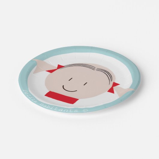 plato de papel pappteller (Schrägansicht)