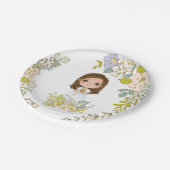 Plato de papel Primera Comunión GEORGIA Pappteller (Schrägansicht)