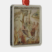 Plato, der mit seinen Schülern sich unterhält Silbernes Ornament (Rechts)