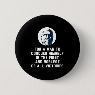 Plato für einen Mann, um sich selbst zu erobern Ph Button
