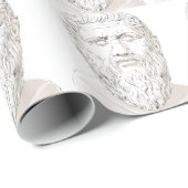Plato Geschenkpapier (Rolleneckpunkt)