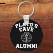 Plato-Höhle Alumni-Schlüsselanhänger Schlüsselanhänger (Vorderseite)