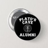 Plato-Höhle-Alumni-Taste Button (Vorne & Hinten)