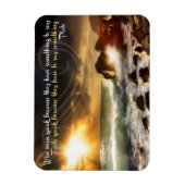 Plato Inspiration Zitat "Weiße Männer sprechen" Fl Magnet (Vertikal)