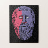 Plato Philosopher Portrait Puzzle (Vertikal)