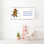 Plato platypus tightrope walker banner (Insitu)