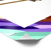 Plato platypus tightrope walker poster (Ecke)