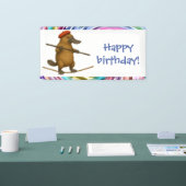 Plato Schnabeltier Seiltänzer Banner (Messe)