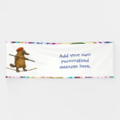 Plato Schnabeltier Seiltänzer Banner (Horizontal)