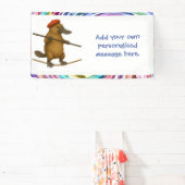 Plato Schnabeltier Seiltänzer Banner (InSitu)
