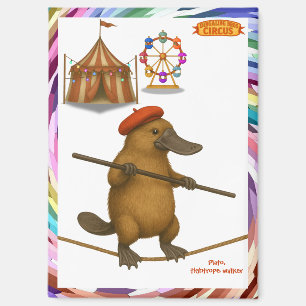 Plato Schnabeltier Seiltänzer Magnet