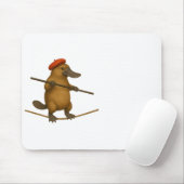 Plato Schnabeltier Seiltänzer Mousepad (Mit Mouse)
