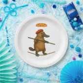 Plato Schnabeltier Seiltänzer Pappteller (Party)