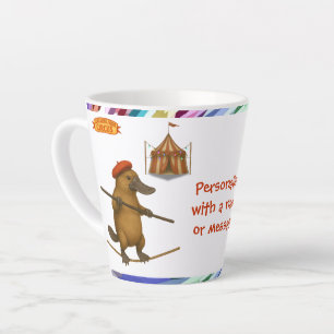 Plato Schnabeltier Seiltänzer personalisieren Milchtasse