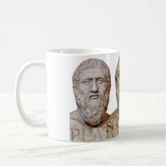 Plato, Sokrates und Aristoteles Kaffeetasse
