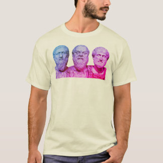 Plato, Sokrates und Aristoteles T-Shirt