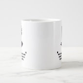 Plato "Weiße Männer sprechen" Zitat Jumbo-Tasse (Vorderseite)
