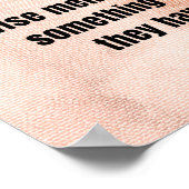 Plato "Weiße Männer sprechen" Zitat Poster (Ecke)