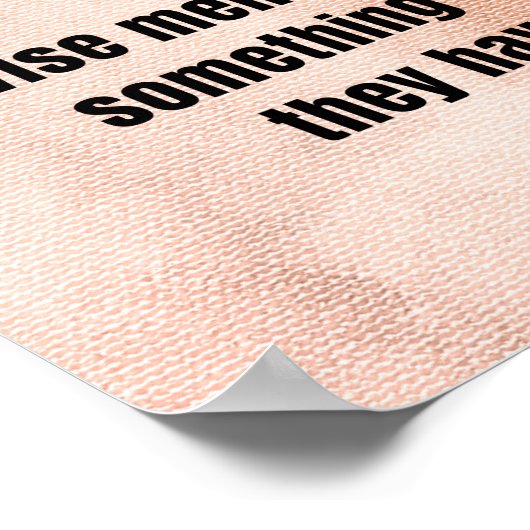 Plato "Weiße Männer sprechen" Zitat Poster (Ecke)