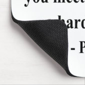 Plato-Zitat 1a Mousepad (Ecke)