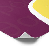 Plato-Zitat: Fortschritte Poster (Ecke)