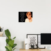 Plato Zitat - Jedes Herz singt ein Lied Poster (Heimbüro)