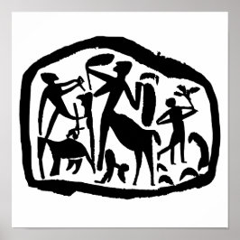 PLATOCAVERUS | Höhlengleichnis Philosophisch Poster
